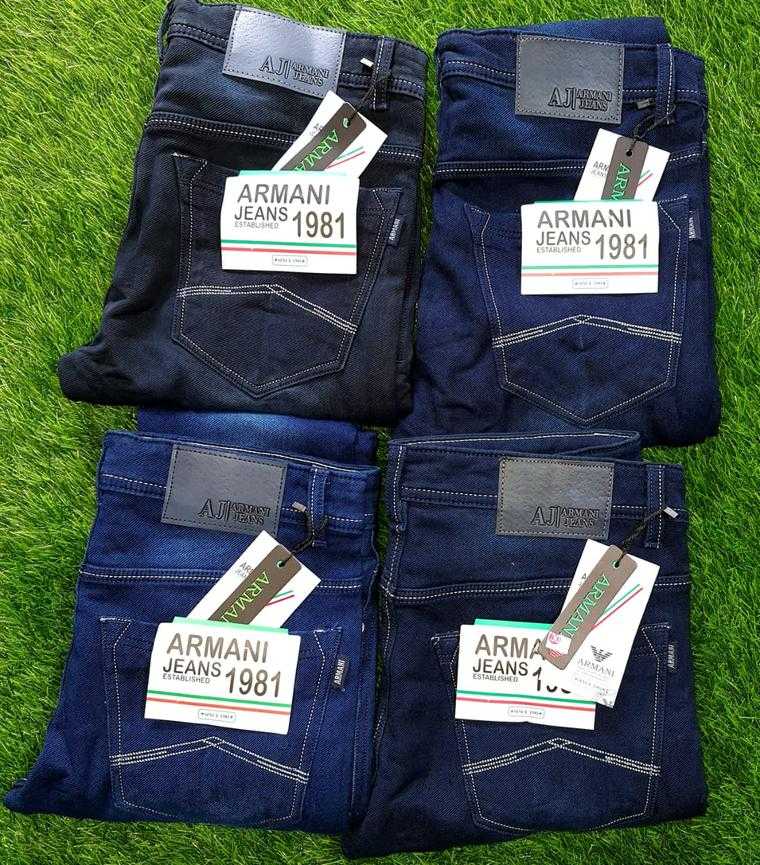 Armani Jeans Knit Light Washed Skinny Fit, Slim Fit U Pocket Faded / Washed  Jeans for Men | Udaan - B2B Buying for Retailers