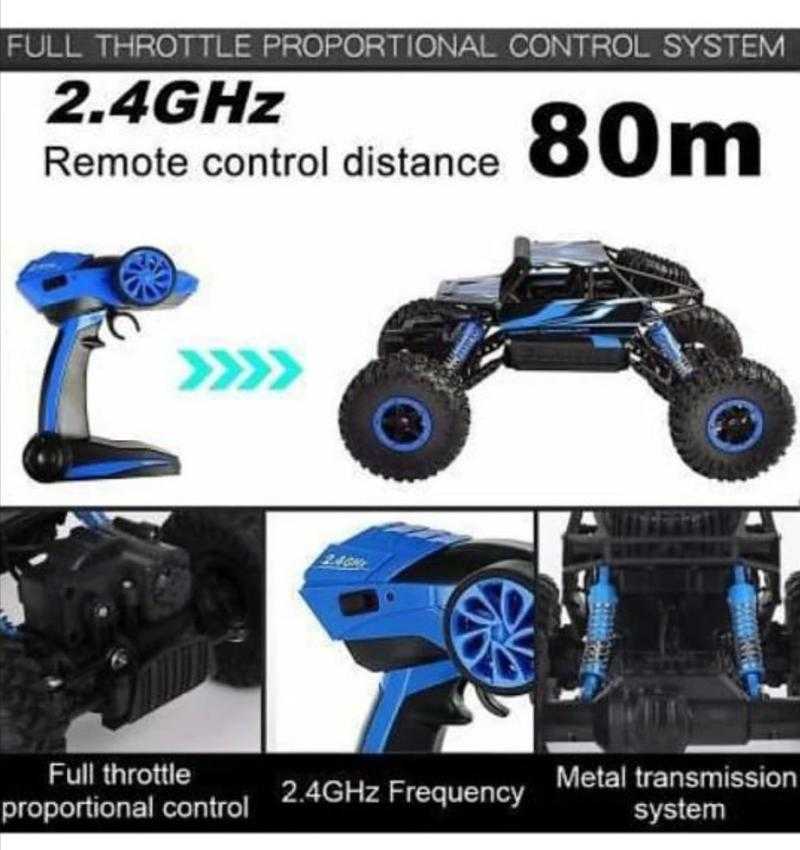 H.S. Remote Control Cars For Kids Rechargeable RC Crawler Drift 