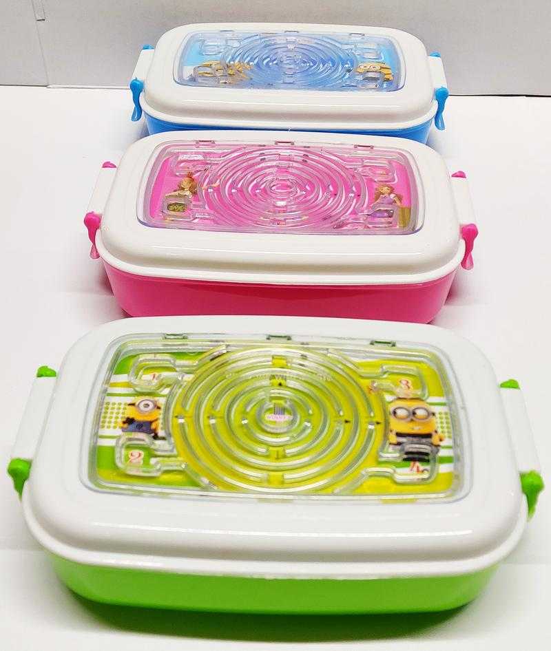 Cosmo Enterprises Salsa Game Plastic Lunch Box (2 Containers, 100 ml + 500  ml) Set Of 12  Udaan - B2B Buying for Retailers