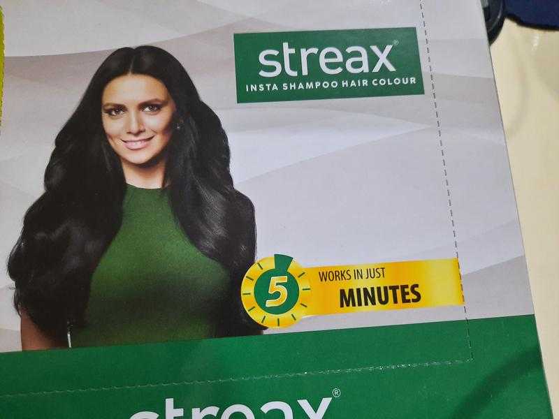 Streax Insta Shampoo Hair Color Shampoo Hair Dye (Natural Black, ml + ml) (Set Of 16) (MRP Rs) | Udaan - B2B Buying for Retailers Streax Insta Shampoo Hair Color Shampoo Hair Dye (Natural Black, ml + ml) (Set Of 16) (MRP Rs) | Udaan - B2B Buying for Retailers