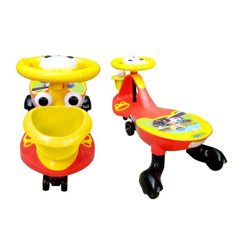 Sunbaby SB-MC-384 Swing Cars / Twisters Magic Car (Red & Yellow) | Udaan -  B2B Buying for Retailers