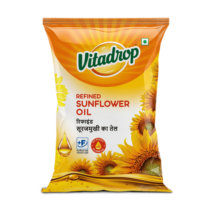 Vitadrop Refined Sunflower Oil 1L
