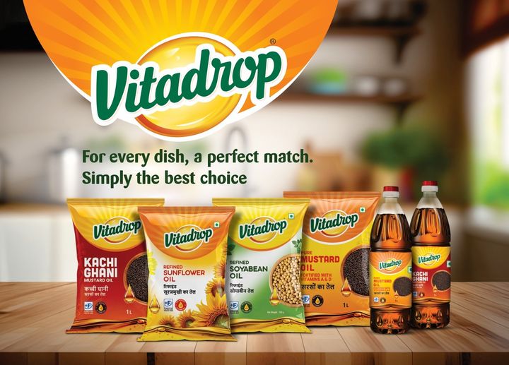 Vitadrop Kachhi Ghani Mustard Oil