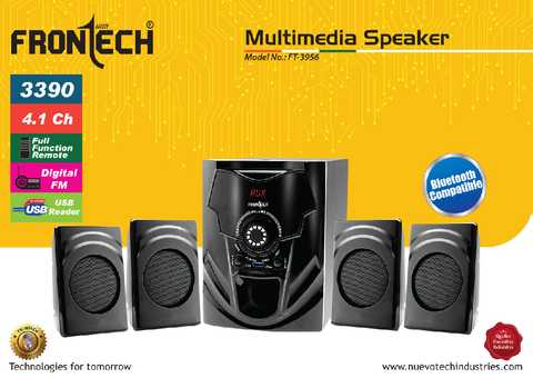 Frontech sales 4.1 speakers