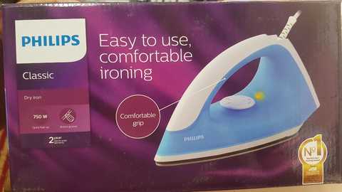 Philips dry on sale iron gc090