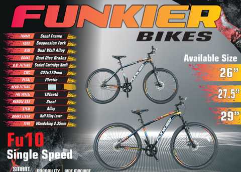 funkier alloy 27.5 mtb