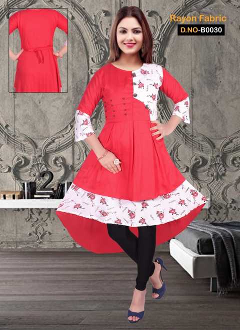 midi style kurti