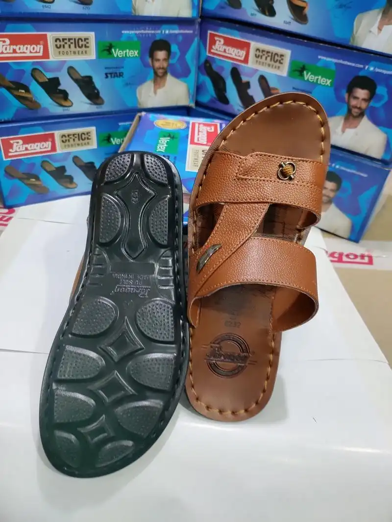 Paragon 6232 379 Rexine Casual Wear Tan 10 Uk 44 Eu 6 Uk 40