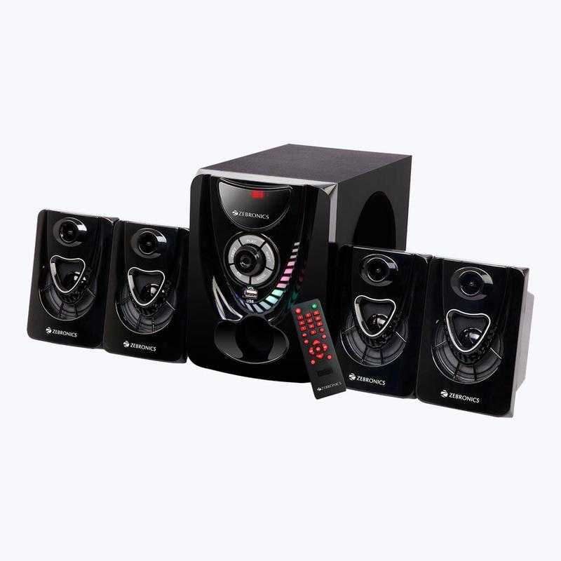 Zebronics 4.1 speakers hotsell