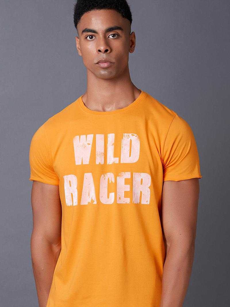 Raw Edges Flock Print T-shirt | Udaan - B2B Buying for Retailers