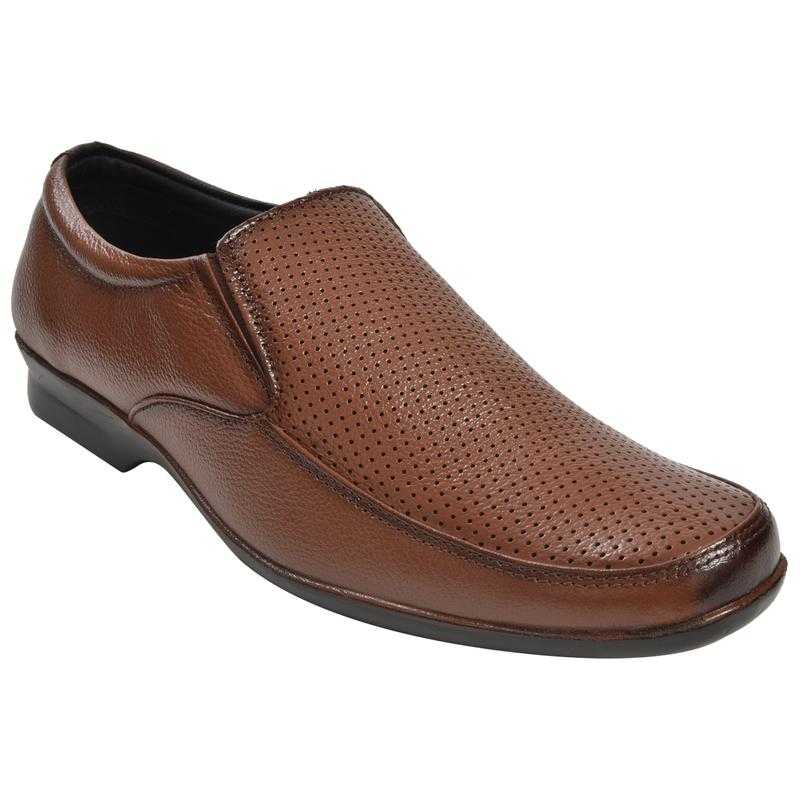 Ajanta Men s Formal Shoes Brown JG1025 Udaan B2B Buying for