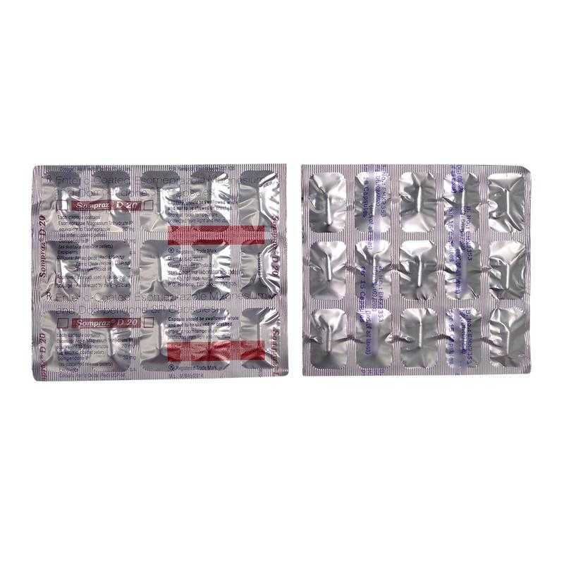 Sompraz d hotsell 20 mg