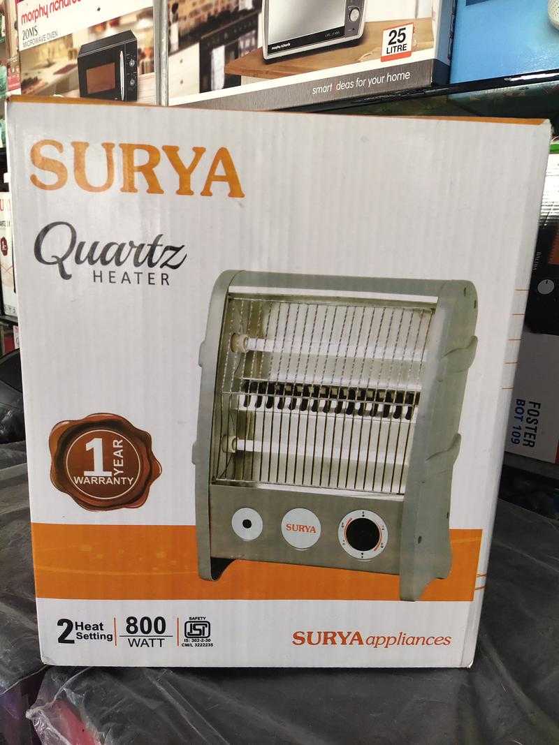 Surya Quartz Infrared Room Heater (800 W) | Udaan - B2B Buying for Retailers