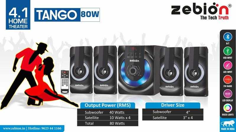 Zebion 4.1 cheap home theater