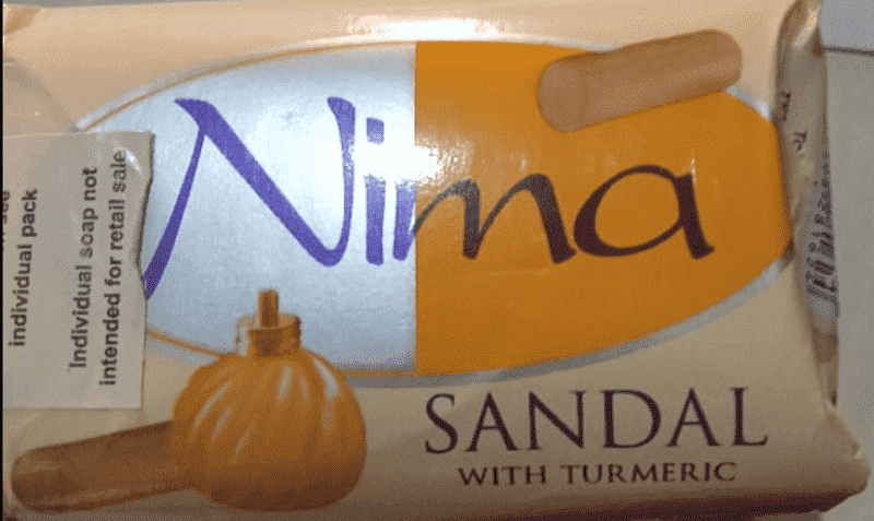 Nima sandal sales soap price