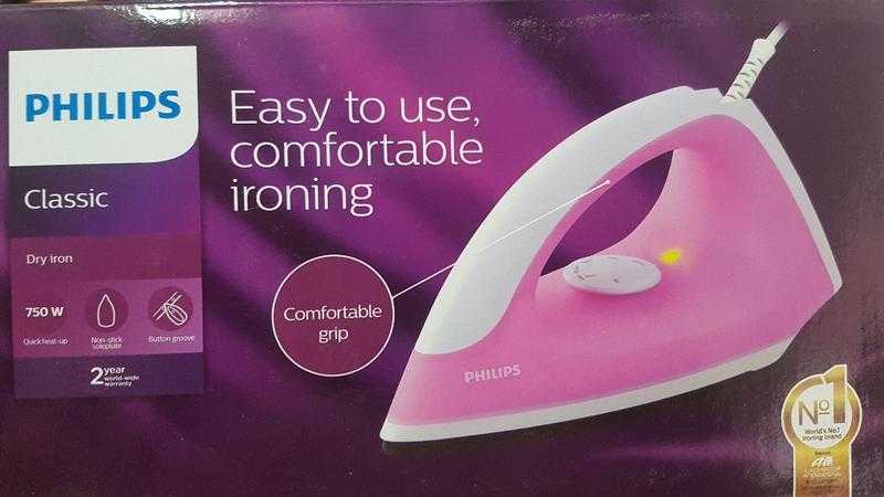 Philips classic dry iron online 750 watt