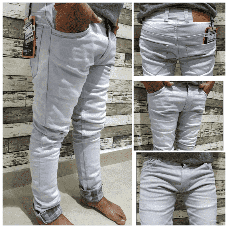 Speedy Jeans Denim Medium Washed Regular Fit U Pocket Faded