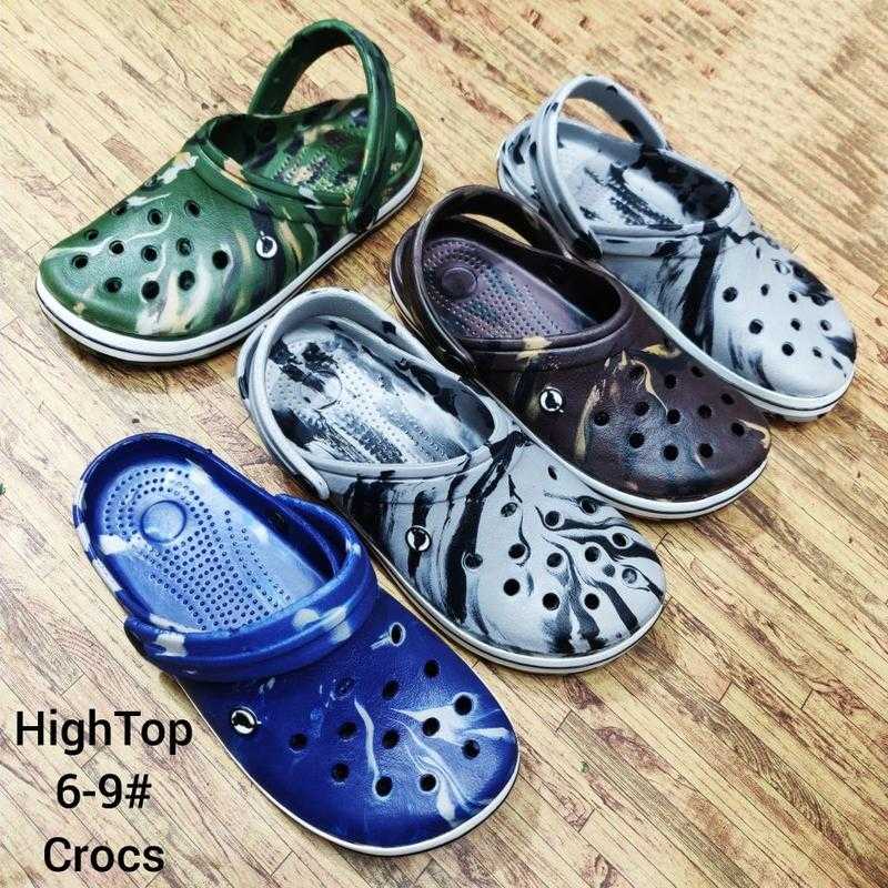 High deals top crocs