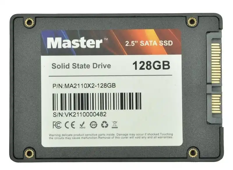 Master 128GB Internal SSD (N/a, Sata, 128 Gb, N/a, Black)