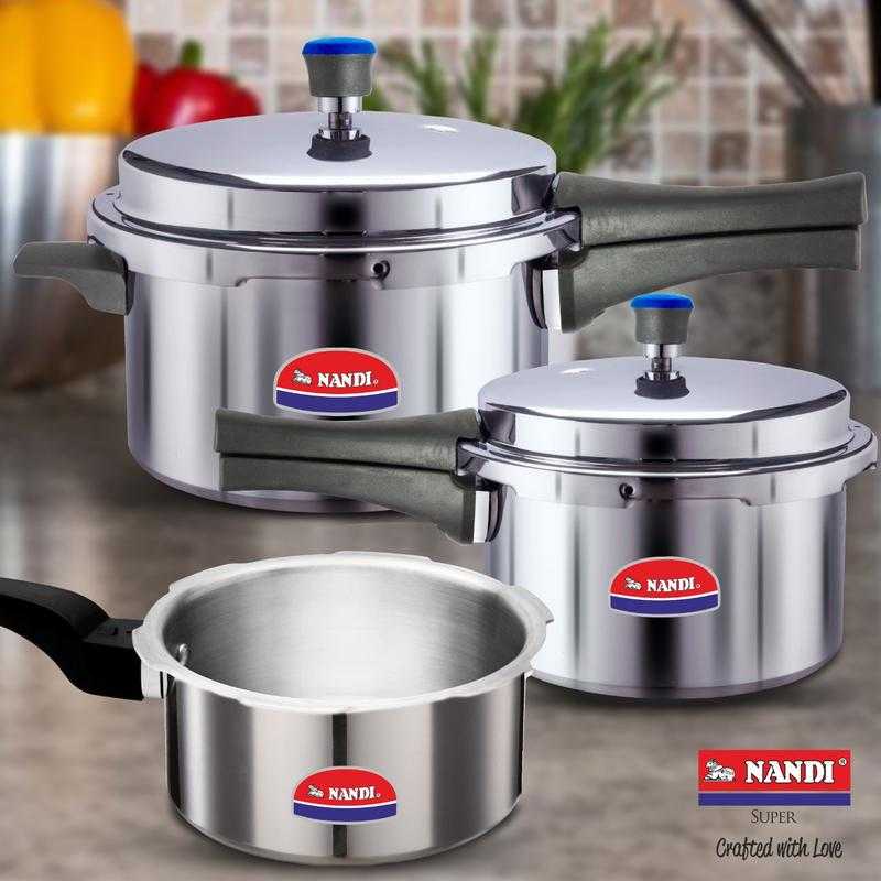Nandi 2 L 3 L 5 L Aluminium Pressure Cooker Outer Lid Udaan