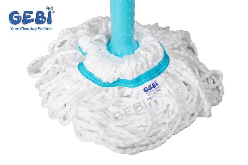 GEBI Microfiber Twist mop Twist Mop (Pack of - 12) Set Of 12