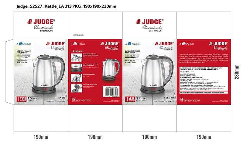 Judge kettle on sale