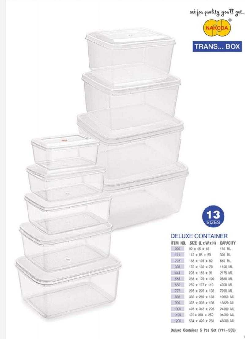 DELUXE CONTAINER