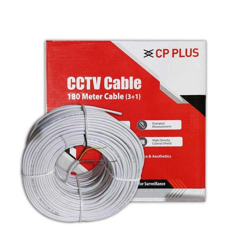 Cp Plus 180 m Coaxial CCTV Cable White Udaan B2B Buying for