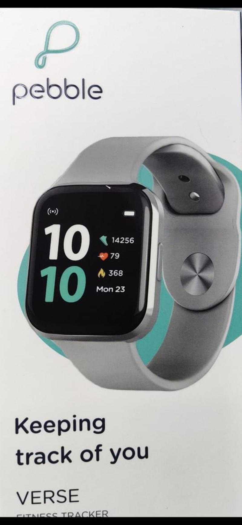 Pebble Verse Square Smart Watch No Grey Udaan B2B Buying