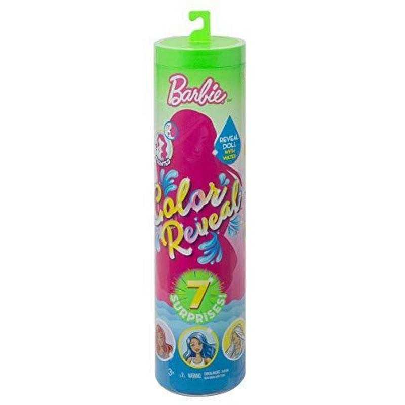 Mattel Gtp 41 color Reveal Barbie doll Pretend Play Dolls Green