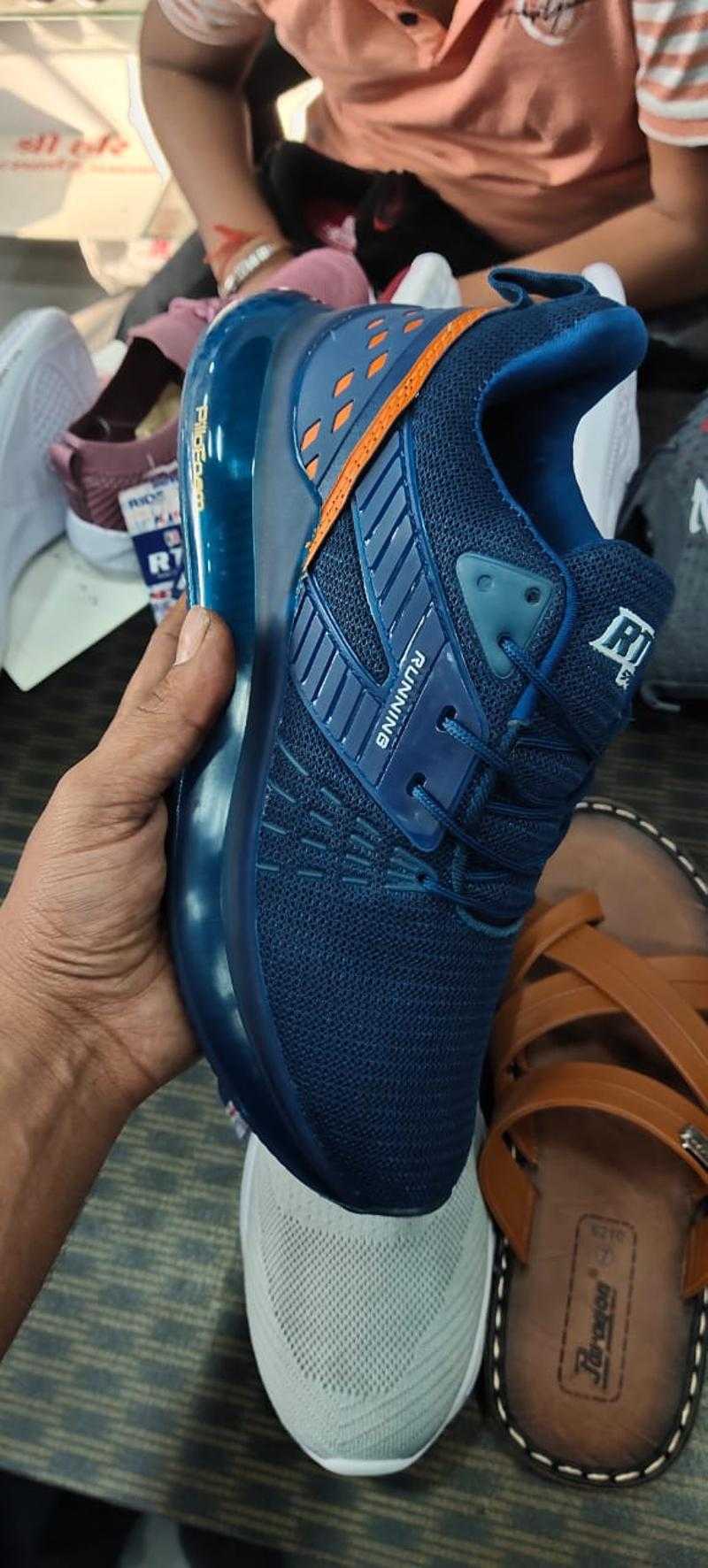 RTP Sports Canvas Casual Wear Running Shoes Navy 6 Uk 40 Eu 7