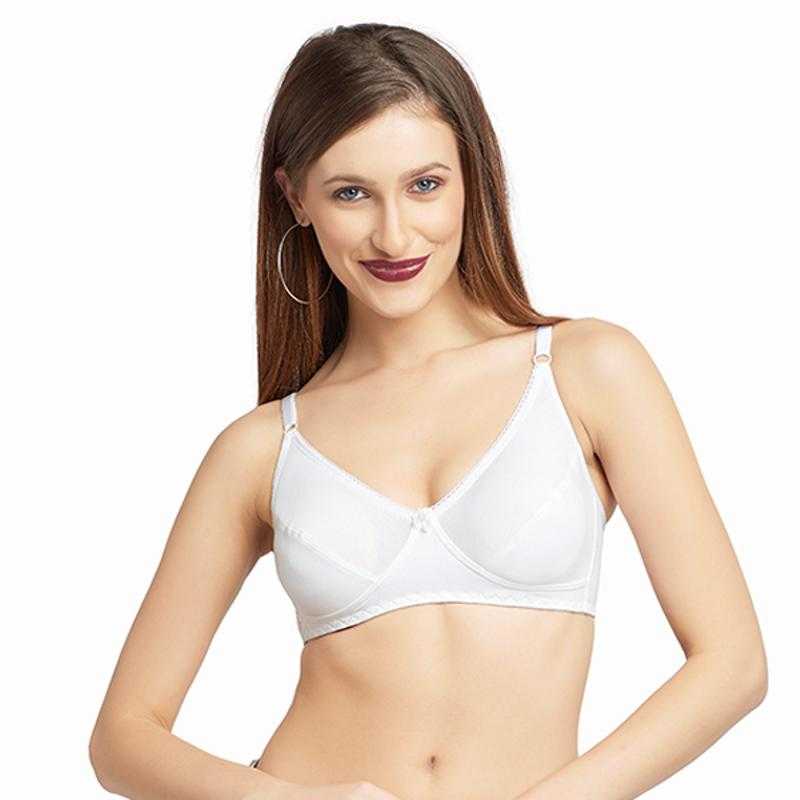 Lovable Women Girls Cotton Non Padded Non Wired Full Coverage Bra