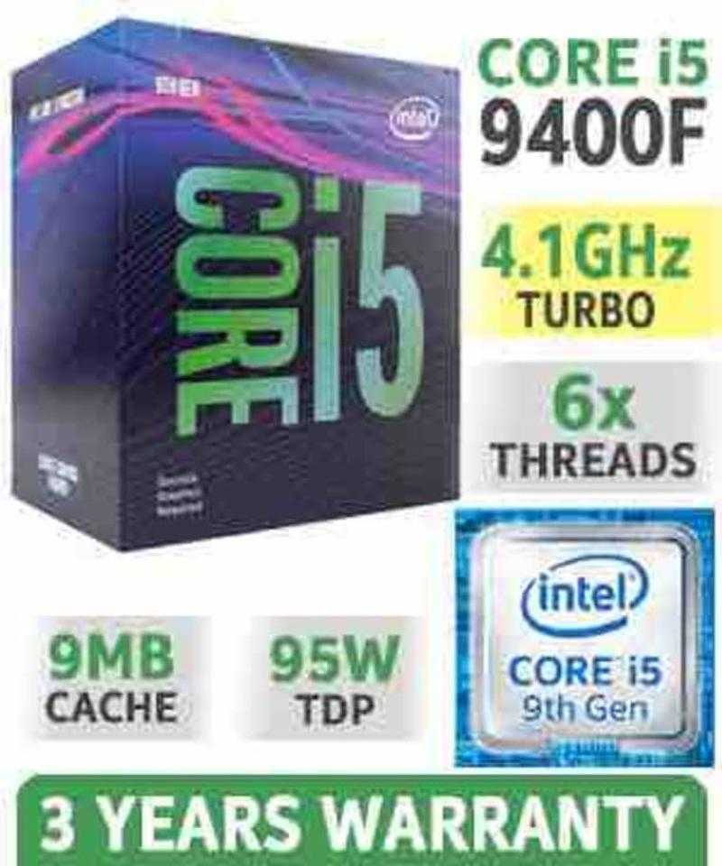 Intel Core i5 9400F Desktop Computer Processor (6) | Udaan - B2B