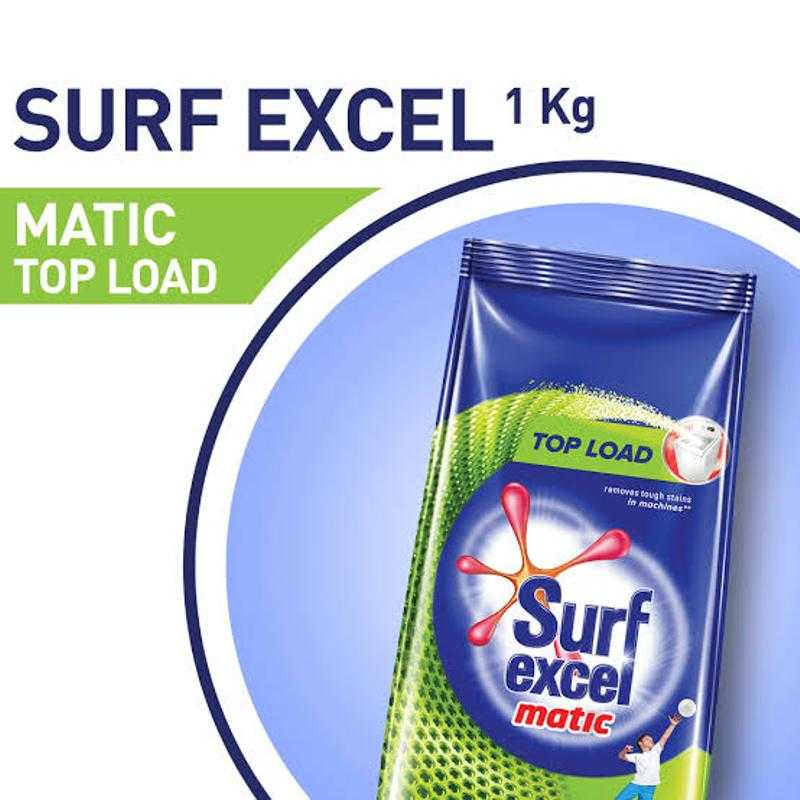 Surf excel sales matic top load