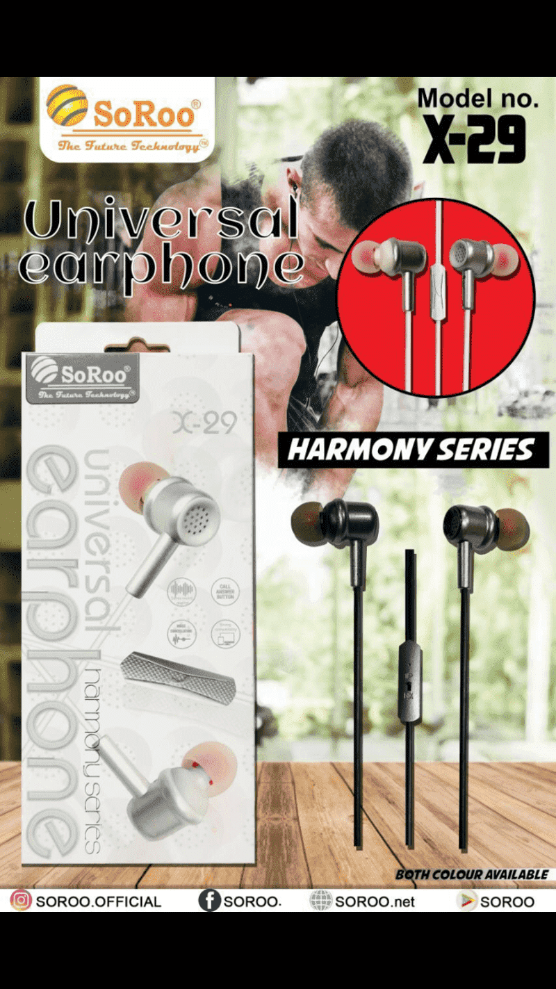 Soroo universal earphone discount