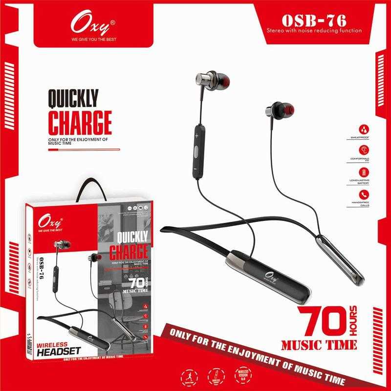 Oxy OSB 76 Wireless Bluetooth In the Ear With mic Yes