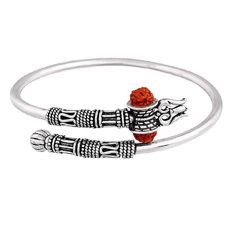 Mahakal kada top silver unisex
