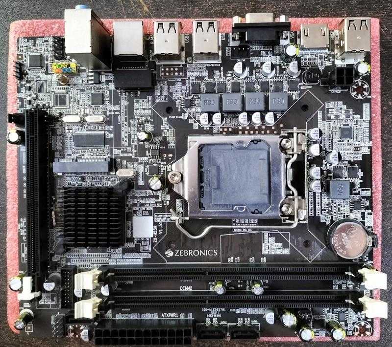 Zebronic new arrivals h55 motherboard