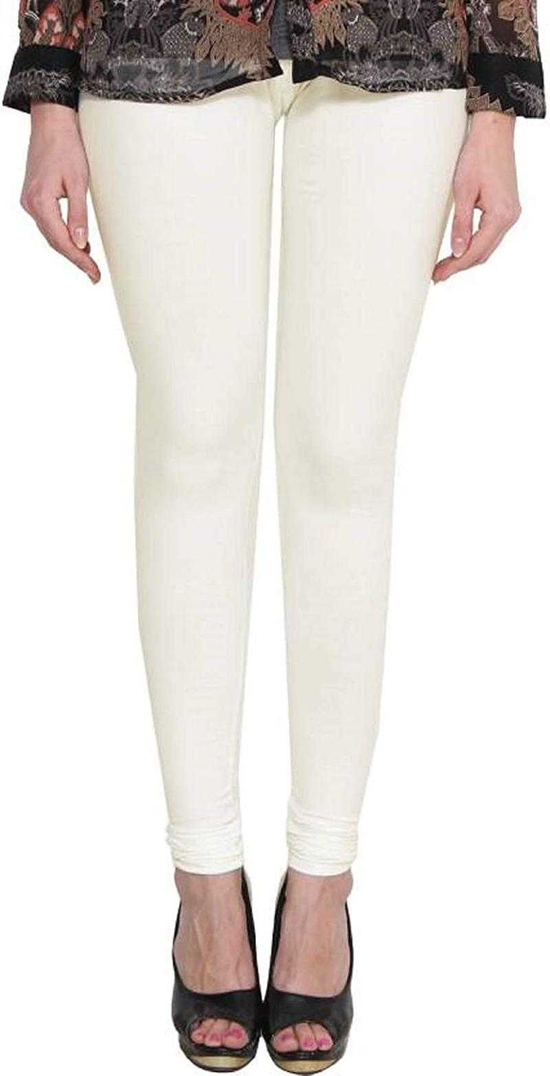 Lux Lyra Off-White Churidar Leggings free Size for Woman – Stilento