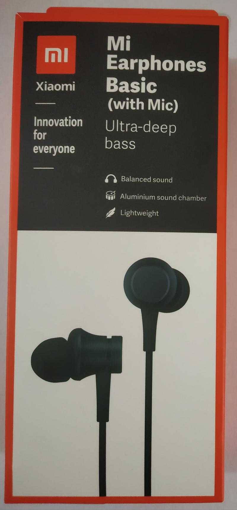 Xiaomi Earphones Basic YDJC01JY Wired In the Ear With mic Yes