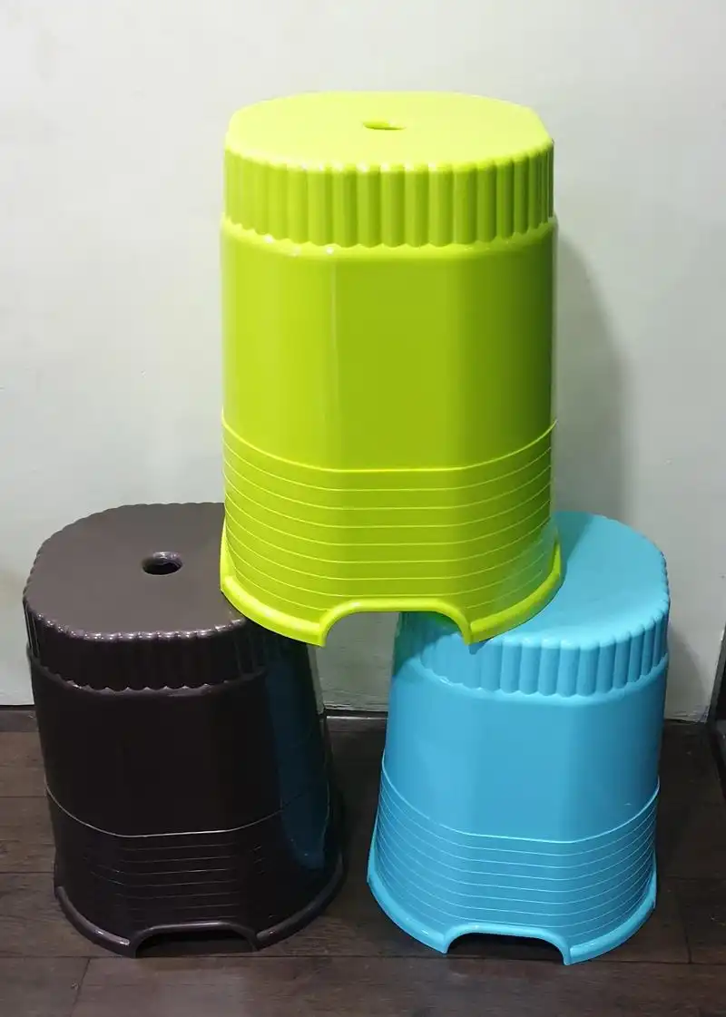 Mango plastic store stool