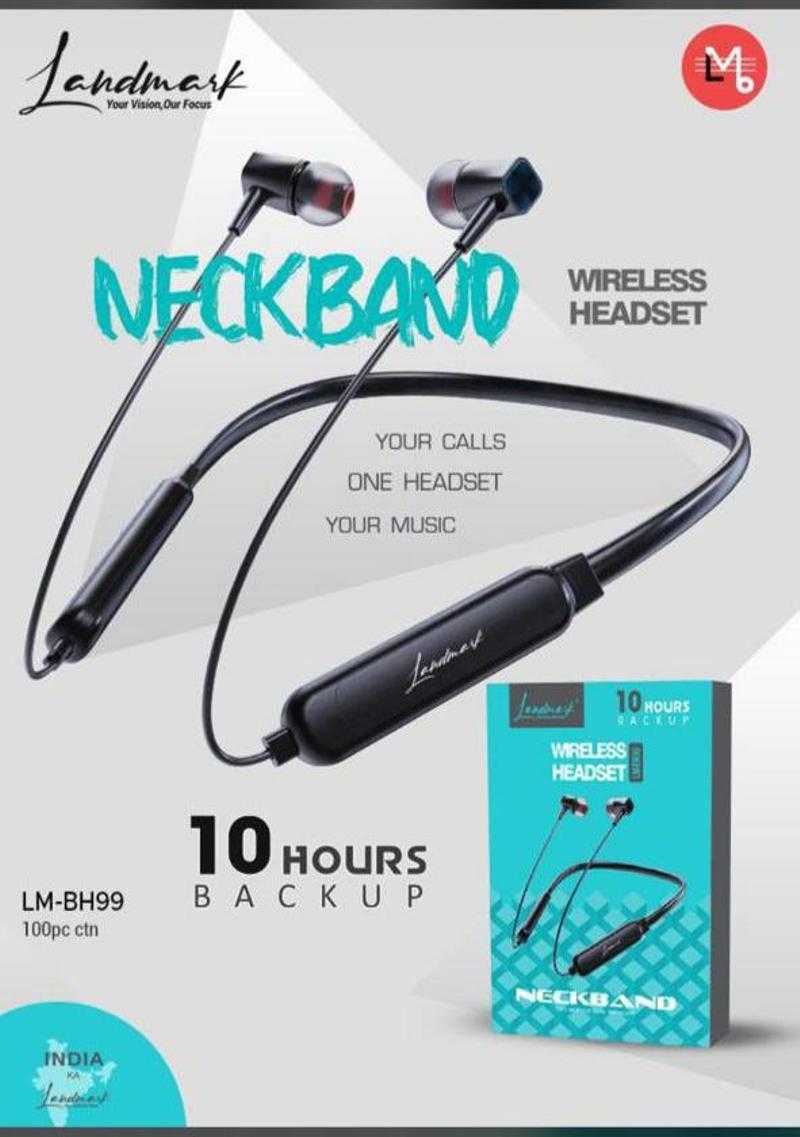 Landmark LM BH99 Wireless Bluetooth In the Ear With mic Yes