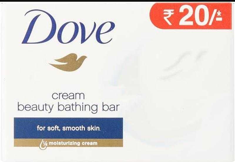 DOVE SOAP 20 RUPEES Soap Pack of 1 Set Of 24 MRP 20.00 Rs