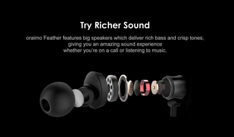 Oraimo sales feather headphones