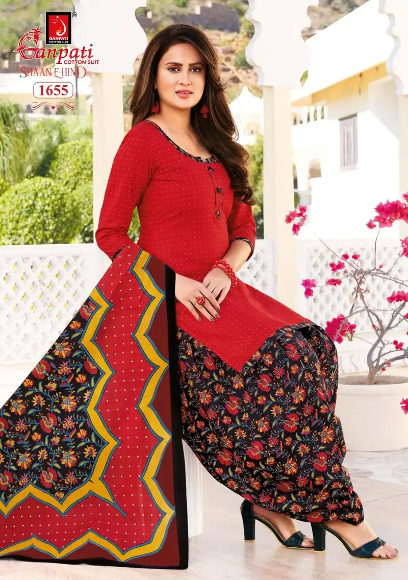 Ganpati cotton top suit price
