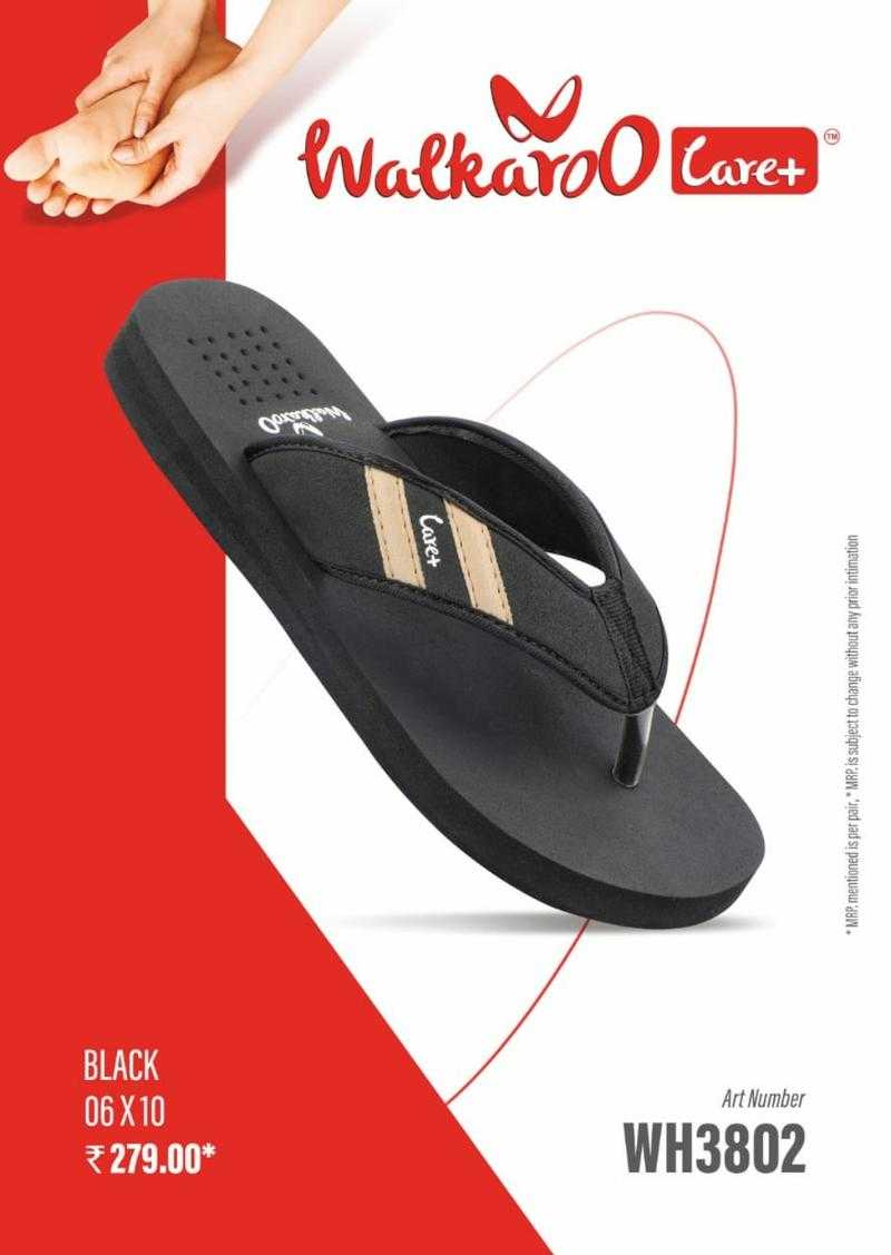 VKC WH3802 6X10 BLACK Rubber Like EVA Casual Wear Black 6 Uk