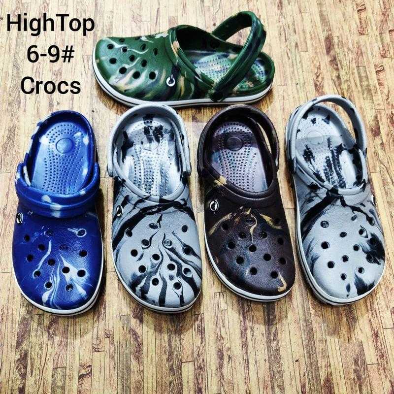 HighTop Crocs 6X9 EVA Casual Wear Multi Color 6 Uk 40 Eu 7