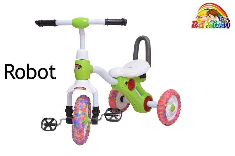 Rainbow Robot Iron Frame Regular TriCycle Assorted Udaan B2B