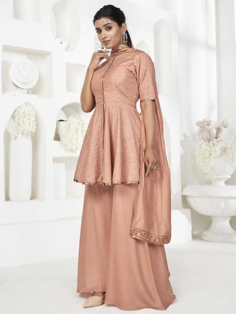 Silk store sharara suit