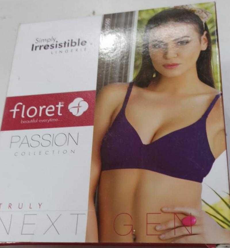 Floret Bra - Floret Non Padded Cotton Hosiery Floret bra Manufacturer from  New Delhi